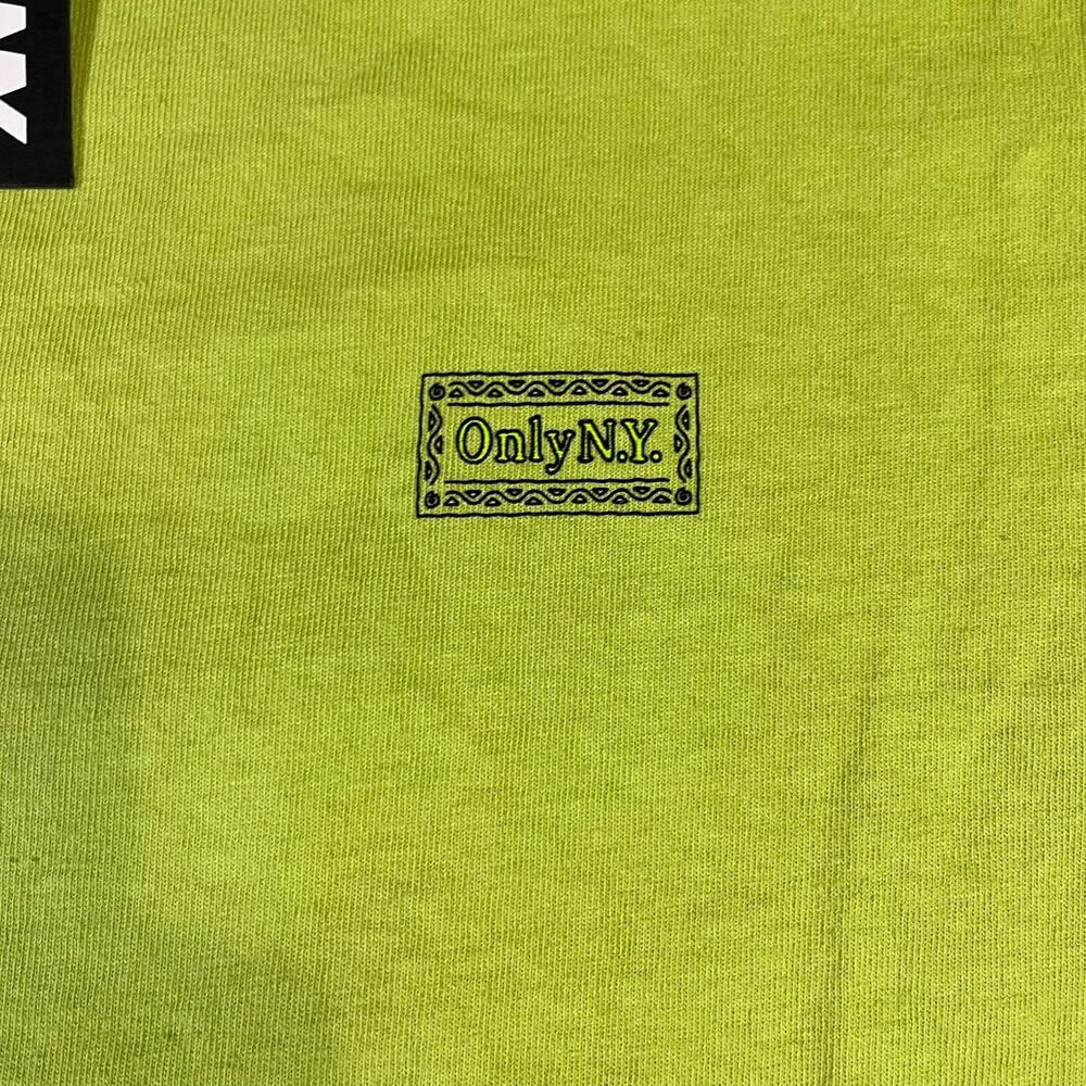Only NY Gecko Long sleeve Green T Shirt Adult Sz XS New - Picture 2 of 7
